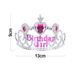 Grevosea Birthday Crown Headband Happy Birthday Accessory Decoration Gift Grevosea13cm*9cm 12pcs_maomaolike.com