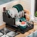 Double-layer Stacked Kitchen Drain Household Cupboard Dishes And Dish Bowl Chopsticks Storage Rack_maomaolike.com
