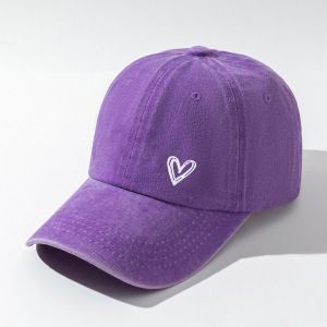 Unisex Hats Printed love baseball caps men's and women's outdoor sunscreen soft top cap_maomaolike.com