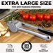 Kitchen Large Premium Press Set Bowl For Bigger - Rust Proof & Dishwasher Safe Garlic Mincer Tool_maomaolike.com