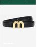 Fashion High-Quality Gold Buckle Is Best Matched With Women's Denim Belt Dress_maomaolike.com