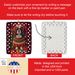 English Toy Spaniel Holiday Christmas Porcelain Ornament Christmas Tree Hanging Decorations For Home Christmas Holiday, Rectangle, Gift, Multicolor_maomaolike.com