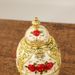 Rose Flower Press-Type High-Quality Home Daily Necessities Fashionable Luxury Plastic Toothpick Holder_maomaolike.com