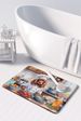 Sussex Spaniel The Chef Memory Foam Kitchen Mat Machine Washable Anti-Fatigue Mat Cushion Comfort Bath Mat Or Kitchen Rug_maomaolike.com