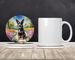 Australian Cattle Dog Spring Garden Large Sandstone Coasters Pack Of 4 Absorbent Round Coasters Decor Gifts For Men Or Women, 4 In, Multicolor_maomaolike.com
