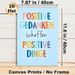 Positive German Quote Painting Poster, Soft Pastel Colorful Watercolor Lettering Poster, Uplifting Mood Decor Ideal For Bedroom, Home Workspace_maomaolike.com
