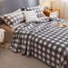 Home Textile Plush And Thick Milky Velvet Bed Sheet Single Piece Plush Blanket_maomaolike.com