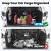 Trunk Cargo Net For Toyota Sienna 2021-2024 2025 Accessories Envelope Style Mesh Trunk Net Organizer And Storage Stretchable Adjustable Elastic Nylon Rear Cargo Netting With Hooks_maomaolike.com