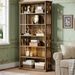 6-Tier Bookshelf, Bookcase Display Shelves Storage Etagere_maomaolike.com