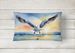 Birds, Birds, Birds Throw Pillow Throw Pillow For Indoor Couch Bed Outdoor Patio Washable, Gull Flying Low 7517,12Hx16W_maomaolike.com