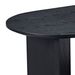 39.37 Inch Modern Coffee Table,MDF Oval Coffee Table For Living Room,Small Coffee Table With Sturdy Pedestal For Apartment,Bedroom_maomaolike.com