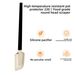 High Temperature Resistant Household Dual-Color Beech Wood Handle Silicone Soft Scraper Baking Cream Spatula Cake Knife_maomaolike.com