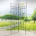 4 Pack Metal Garden Trellis 71" X 17.7" Rustproof Trellis For Climbing Plants Outdoor Flower Support Black_maomaolike.com