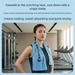 High-tech Cooling Towel, Instant Cooling, Quick-drying, Sweat-absorbent, Non-sticky, Sweat Towel For Fitness And Sports_maomaolike.com