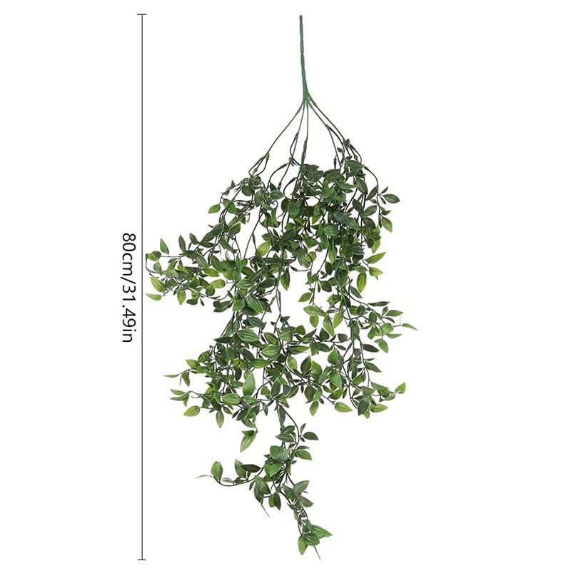 Artificial Plants Hanging Simulated Vine Green Fake Ivy Ceiling Wall Decoration Wall Hanging_maomaolike.com