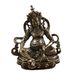 Brass Dunhuang Flying Goddess Thousand-Hand Guanyin Bodhisattva Buddha Statue Copper Metal Craft Ornament Street Vendor Wholesale_maomaolike.com