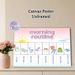 Morning Routine Painting Poster, Pastel Cartoon Style Morning Tasks Checklist Poster, Assists In Building Consistent Morning Habits, Ideal For Home_maomaolike.com