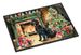 Portuguese Water Dog Cozy Christmas Doormat Front Door Mat Indoor Outdoor Rugs For Entryway, Non Slip Washable Low Pile, 24H X 36W_maomaolike.com