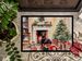 Labrador Retriever Cozy Christmas Doormat Front Door Mat Indoor Outdoor Rugs For Entryway, Non Slip Washable Low Pile, 24H X 36W_maomaolike.com