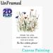 Bible Verse Wildflower Painting Poster, Soft Watercolor Delicate Wildflower & Psalm 106:1 Text Poster, Serene Inspirational Decor For Living Room_maomaolike.com