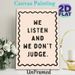 Inspirational Quote Painting Poster, Minimalist Wavy Border Text Poster, Warm Inclusive Message For Office, Counseling Space Or Living Room_maomaolike.com