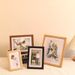 Creative Handmade Wooden Wholesale 6inch 7inch 8inch A4 Display Stand Wall-mounted Photo Frame Living Room Decoration_maomaolike.com