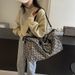 New Stylish Large-capacity Handbag Travel, Trendy Lightweight Storage Bag For Yoga, Swimming, And Fitness_maomaolike.com