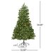 4.5 Ft Hinged Tree With 200 Clear Lights_maomaolike.com