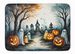 Ghosts Spooky Halloween Memory Foam Kitchen Mat Machine Washable Anti-Fatigue Mat Cushion Comfort Bath Mat Or Kitchen Rug_maomaolike.com