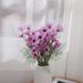 Artificial Flower Decoration: 5 Small Wild Chrysanthemums For Wedding Decoration, Daisies, Fake Flowers, A Bouquet Of_maomaolike.com