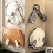 Youyoujia Pot Lid No-Drill Wall-Mounted Holder Kitchen Storage Rack Chopstick Tube Knife Organizer_maomaolike.com