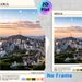Seoul Cityscape Painting Poster, Warm-toned Vintage Travel-style Poster, Stunning Sunset Skyline Featuring N Seoul Tower, Ideal For Home, Office And_maomaolike.com