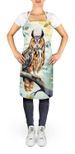 LongEared Owl Apron Cooking Kitchen Server Baking Crafts Gardening For Adult Women Men, Unisex, Large, Multicolor_maomaolike.com