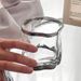 Thickened Whiskey Set Wine Glass Ins Transparent Twist Cup Drinking Water Household High Aesthetic_maomaolike.com