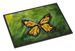 Monarch Glover Fly Butterfly Doormat Front Door Mat Indoor Outdoor Rugs For Entryway, Non Slip Washable Low Pile, 24H X 36W_maomaolike.com