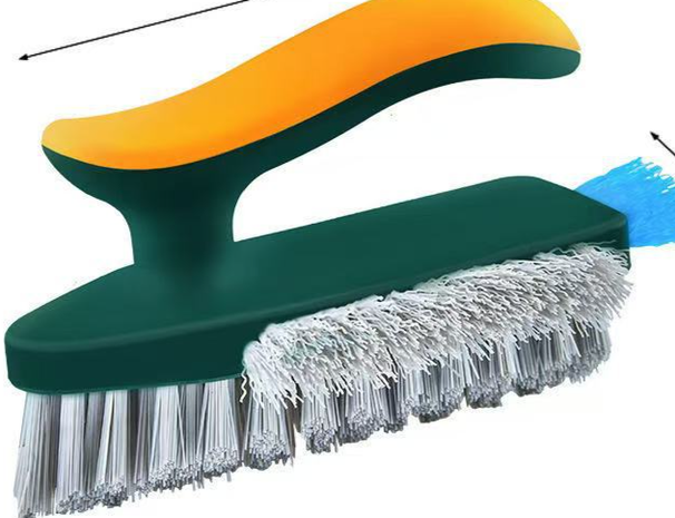 Household Multi-Functional Floor Scraper Integrated Bathroom Corner Gap Toilet Cleaning Brush_maomaolike.com
