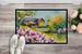 Louisiana Magnolias In Watercolor Doormat Front Door Mat Indoor Outdoor Rugs For Entryway, Non Slip Washable Low Pile, 24H X 36W_maomaolike.com