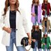 Women's Clothing new 2024 autumn and winter suit jacket temperament commuting slim suit jacket_maomaolike.com