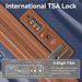 Luggage Sets ABS Hardshell 3pcs Luggage, Lightweight Durable Suitcase Sets Spinner Wheels Suitcase With TSA Lock 20''24''28'' Available(Navy Blue)_maomaolike.com