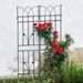 4 Pack Metal Garden Trellis 71" X 17.7" Rustproof Trellis For Climbing Plants Outdoor Flower Support Black_maomaolike.com