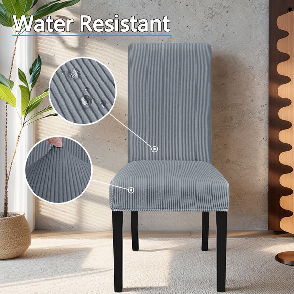 Cross-border Jacquard Brushed Dove Velvet Waterproof Cover, Cat Scratch Resistant, Thickened Solid Color Elastic Hotel Chair Cover_maomaolike.com
