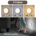 2~6 Pack Motion Sensor LED USB Rechargeable 3 Color Night Cabinet Wardrobe Lamp Staircase Wireless Closet Light_maomaolike.com