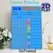 50lb Weight Loss Tracker Painting Poster, Vibrant Color-coded Weight Loss Chart Poster, Practical Tool To Track Weight Loss Progress And Plan Rewards_maomaolike.com