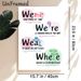 English Homophone Guide Painting Poster, Colorful Typographic Educational Poster, Assists With Distinguishing Confusing Homophones, Suitable For_maomaolike.com