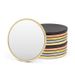 Rose Gold Metal Sublimation Pocket Makeup Mirror, Mini Compact Travel Beauty Mirror, Blank Handheld Cosmetic Mirror For DIY Photo Decoration
_maomaolike.com