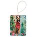 Belgian Malinois Christmas Porcelain Ornament Christmas Tree Hanging Decorations For Home Christmas Holiday, Rectangle, Gift, Multicolor_maomaolike.com
