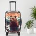 Glacier National Park Luggage, 20/24/28 Inch Luggage, Carry-On, Custom Luggage, Luggage Set, Suitcase, Travel, Vacation, Cabin Suitcase, Custom Suitcase, Personalized Luggage_maomaolike.com