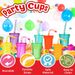 Non Sippr Rusabl Spill-Proof Drinking Cups With Lids And Straws For Birthday Party Travl Xmas Juic Mug Watr_maomaolike.com