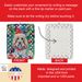 Petit Basset Griffon Vendeen Christmas Porcelain Ornament Christmas Tree Hanging Decorations For Home Christmas Holiday, Rectangle, Gift, Multicolor_maomaolike.com