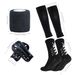 adult men and women non slip glue football socks combination set leg guards socks straps_maomaolike.com